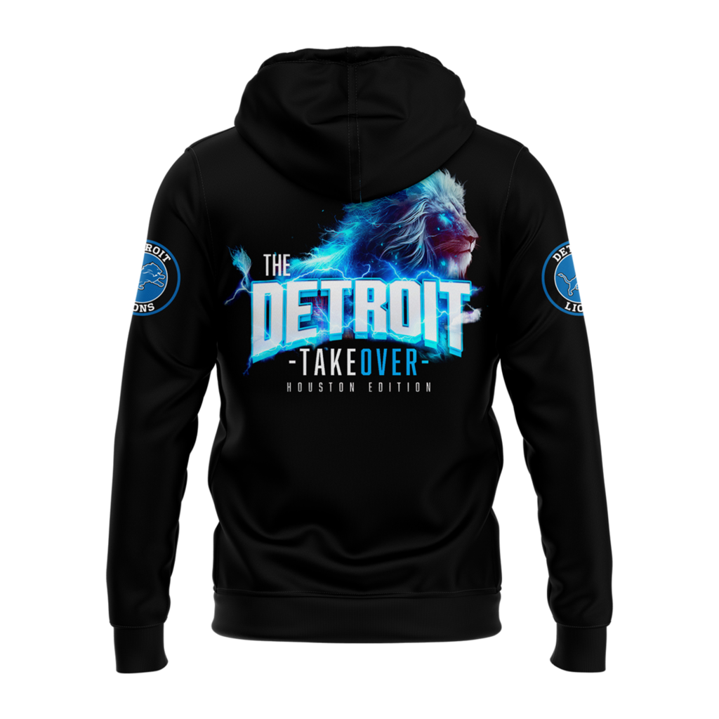 Detroit Lions 2024 Take Over Hoodie