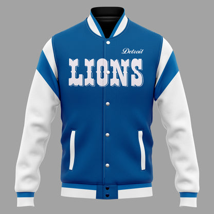 Limited Edition Quinn XCII Detroit Lions Bomber Jacket