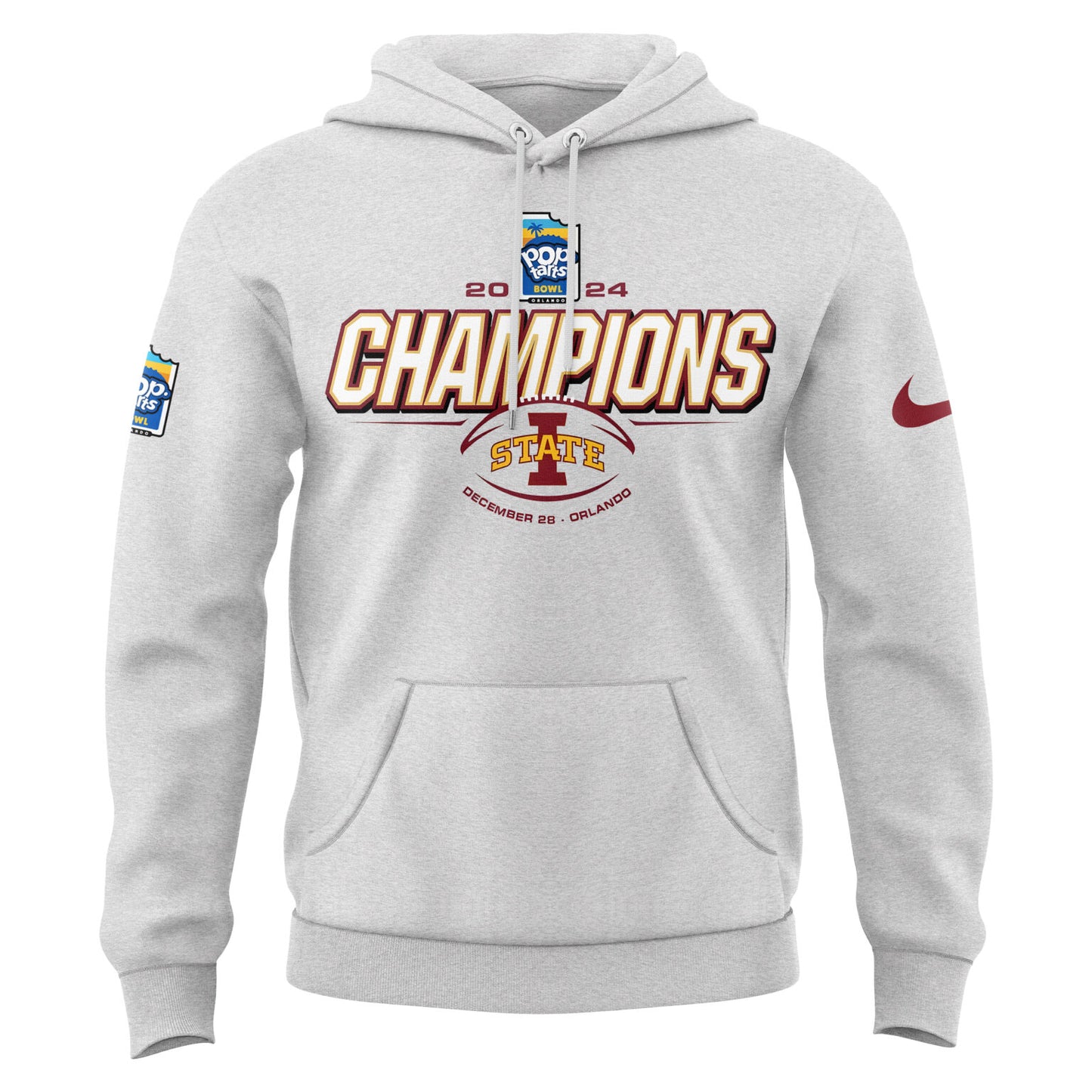 2024 Pop Tarts Bowl Champions Iowa State Football Limited Edition Hoodie