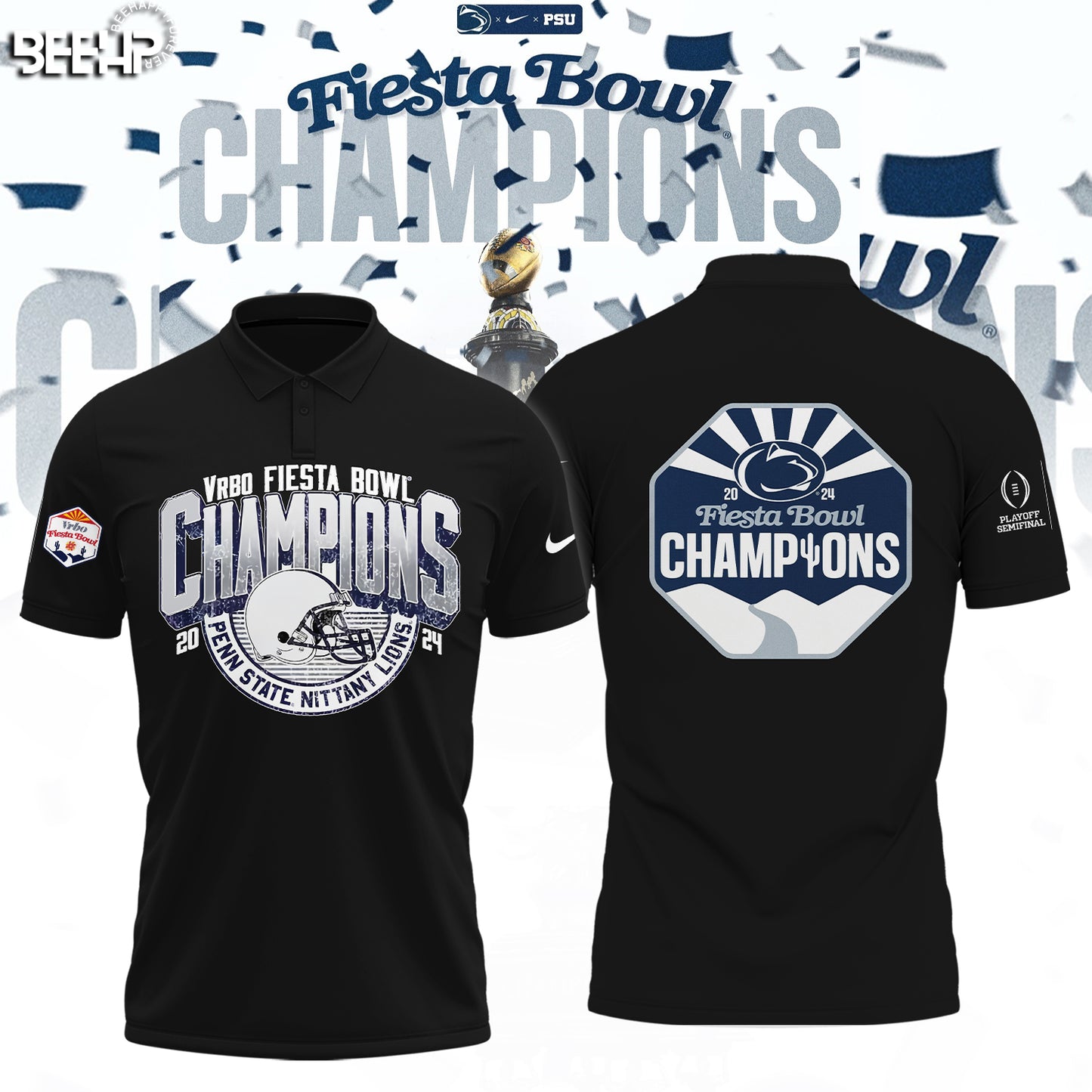 Penn State Nittany Lions College Football Playoff 2024 Fiesta Bowl Champions Shirt