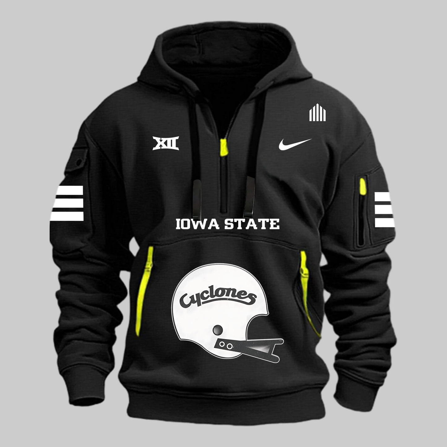 Iowa State Football 2024 Limited Edition New Half Zip Hoodie