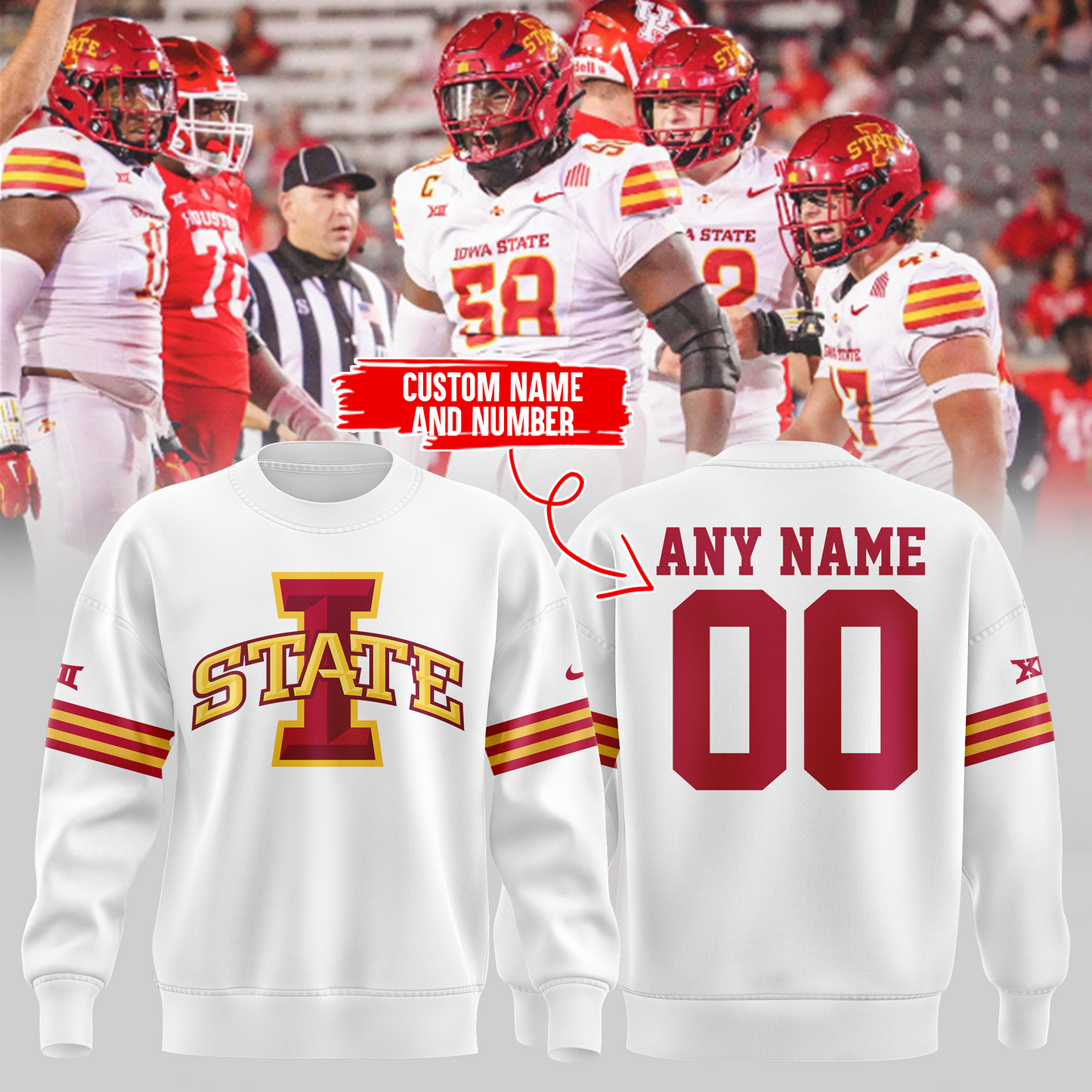 Iowa State Football 2024 Limited Edition Sweatshirt