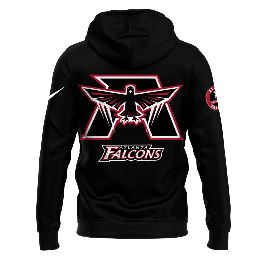 Atlanta Falcons Alternate Helmet Pullover Hoodie