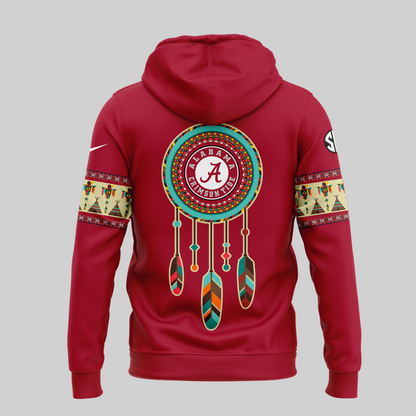 Alabama Crimson Tide football Native American Heritage Hoodie