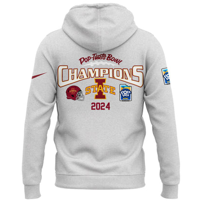 2024 Pop Tarts Bowl Champions Iowa State Football Limited Edition Hoodie