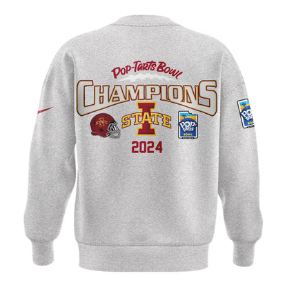 2024 Pop Tarts Bowl Champions Iowa State Football Limited Edition Sweatshirt