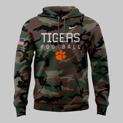 Special 2024 Military Appreciation Clemson Tigers Football Hoodie