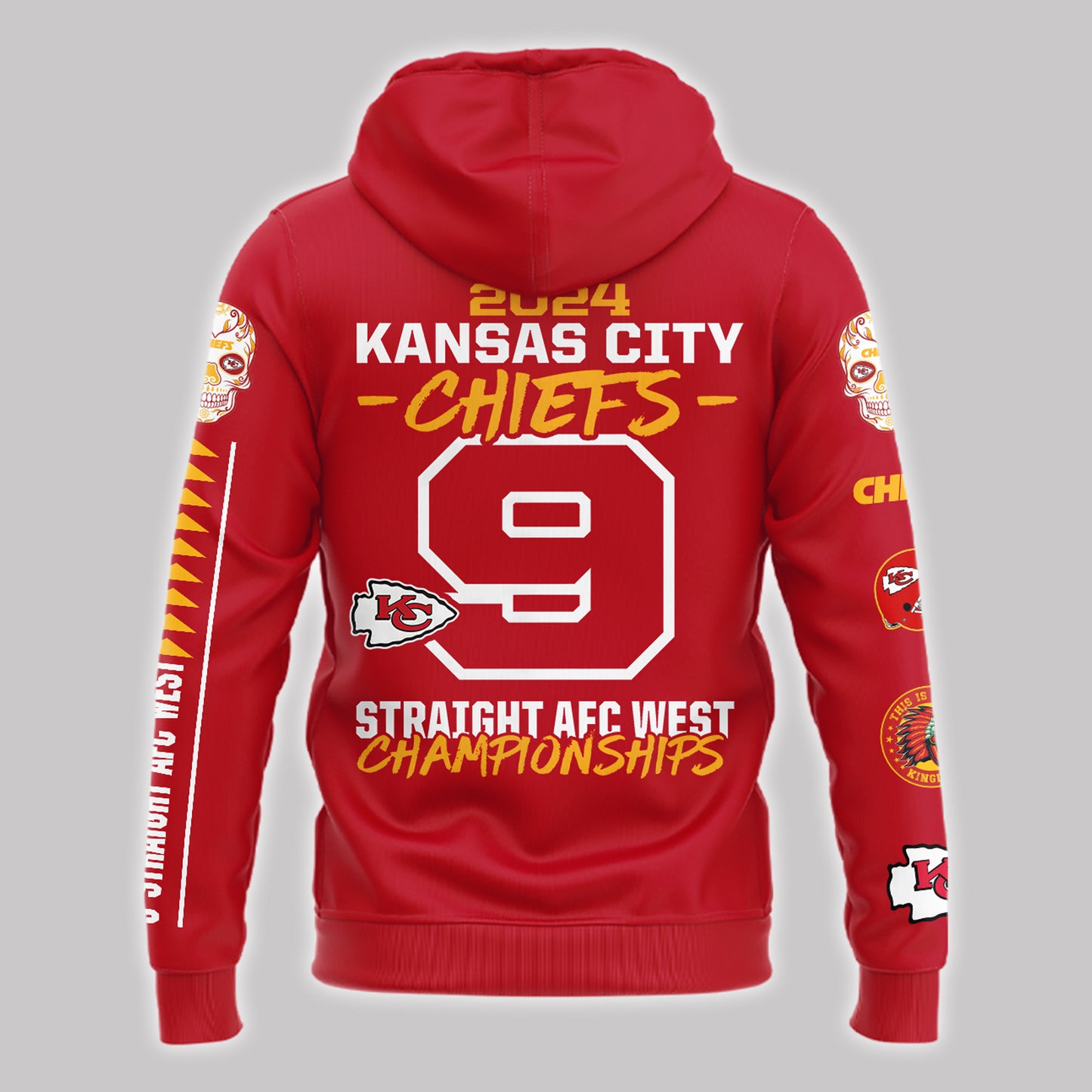 Special New AFC WEST CHAMPIONS Kansas City Chiefs Hoodie