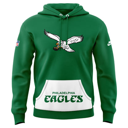 Philadelphia Eagles “Two Shoes” Throwback Hoodie 2024