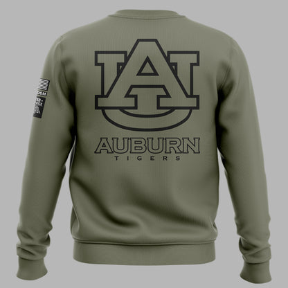 Limited Edition 2024 Military Appreciation Auburn Tigers football Sweatshirt