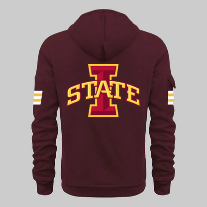 Iowa State Football 2024 Limited Edition New Half Zip Hoodie