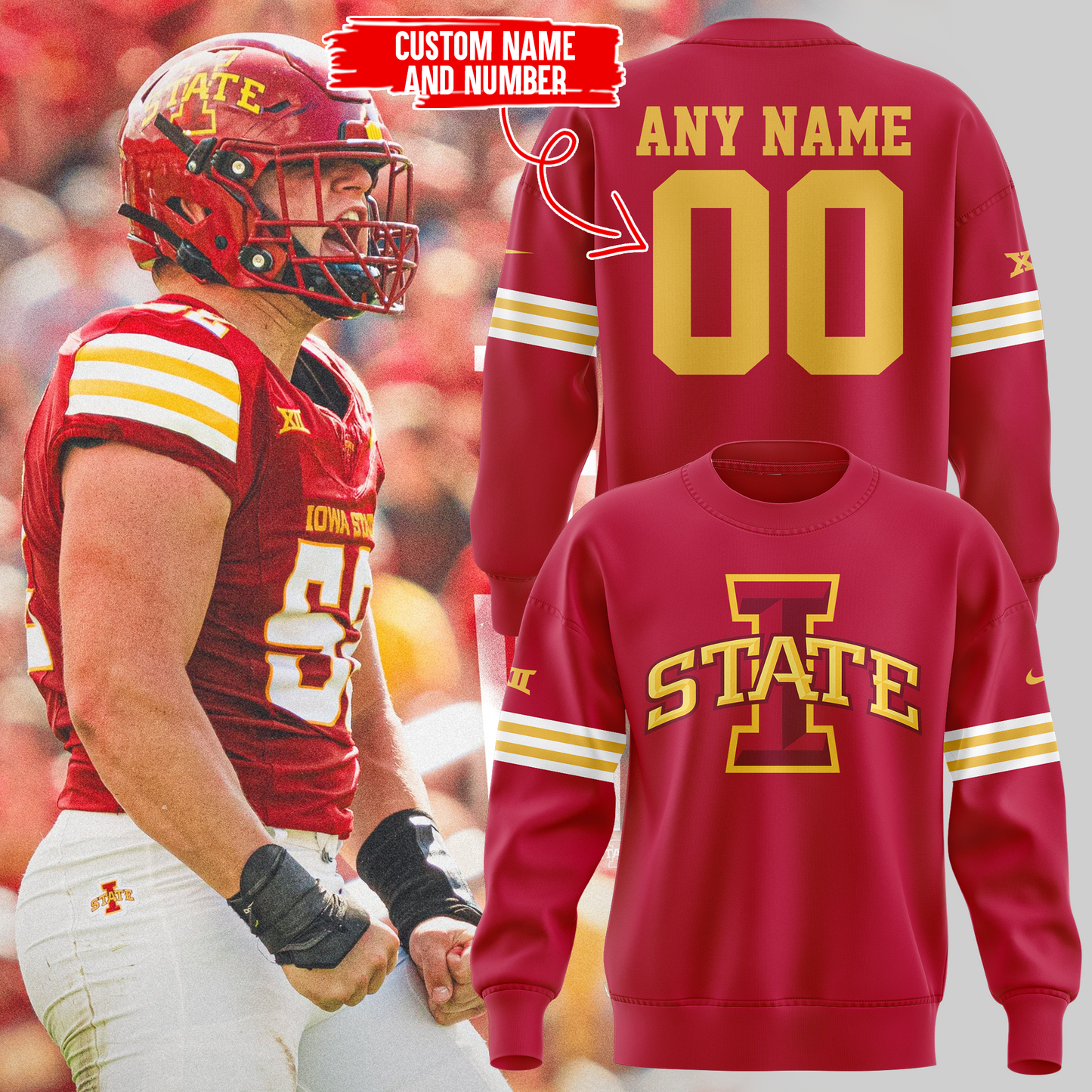 Iowa State Football 2024 Limited Edition Sweatshirt