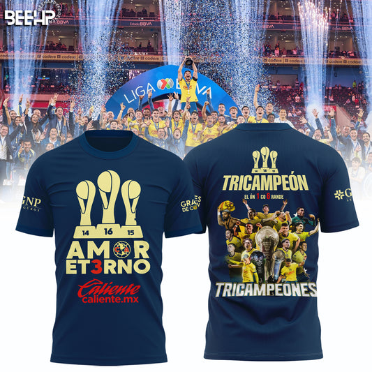 🏆🏆🏆  𝐀𝐌𝐎𝐑 𝐄𝐓𝟑𝐑𝐍𝐎 Grand3sDeCorazón Club América TShirt