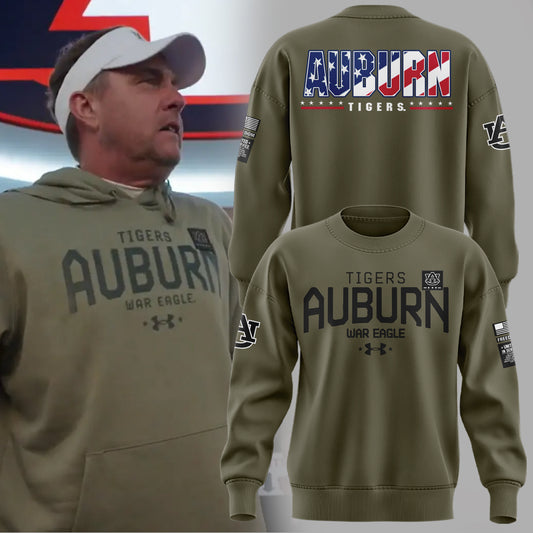 Special 2024 Military Appreciation Auburn Tigers Sweatshirt