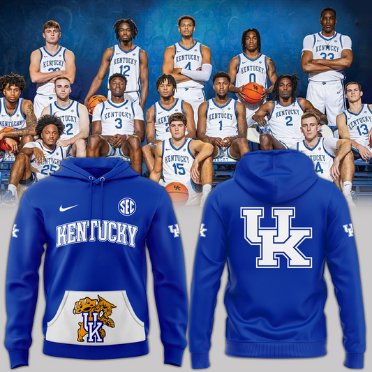 Limited Edition Kentucky Wildcats Basketball Hoodie