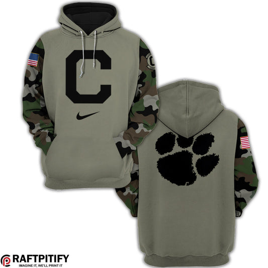 Clemson Tigers Football Team Veterans Hoodie Special Edition