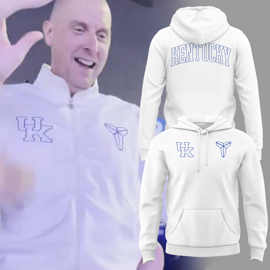 Limited Edition Mark Pope x Kobe Kentucky Wildcats Hoodie