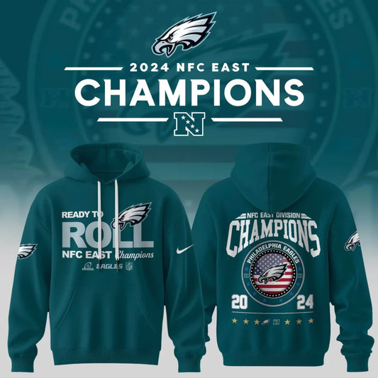 2024 NFC East Champions Philadelphia Eagles Limited Hoodie