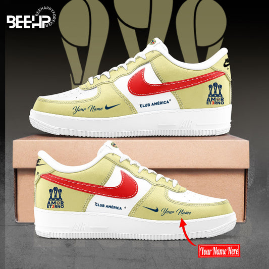 🏆🏆🏆 𝐀𝐌𝐎𝐑 𝐄𝐓𝟑𝐑𝐍𝐎 Grand3sDeCorazón Club América AF1 New Shoes