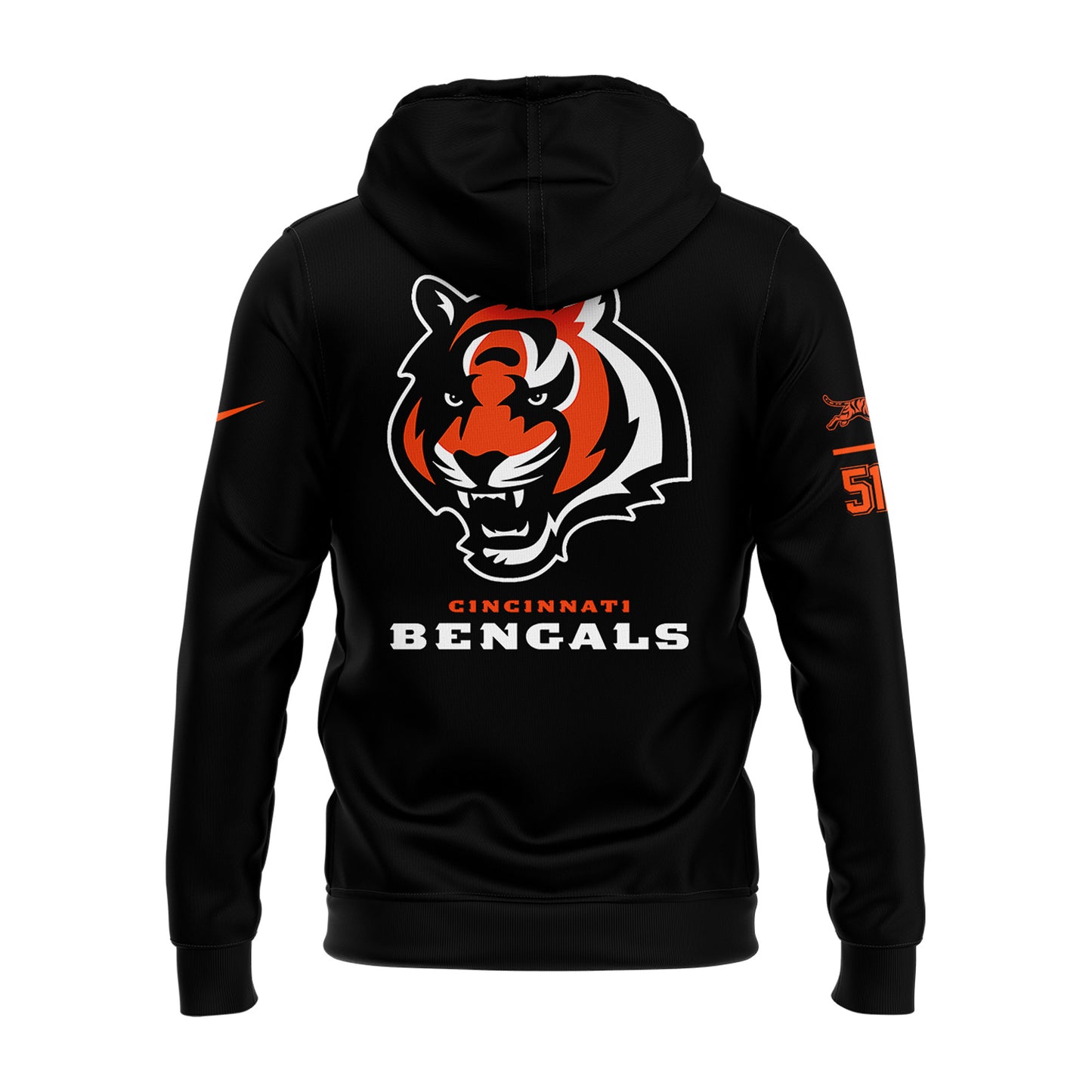 Limited Edition Cincinnati Bengals 513 Black Hoodie