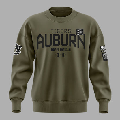 Special 2024 Military Appreciation Auburn Tigers Sweatshirt