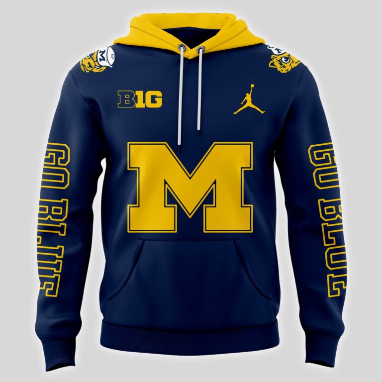 Michigan Wolverines football 2024 “Go Blue” Hoodie