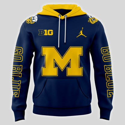 Michigan Wolverines football 2024 “Go Blue” Hoodie