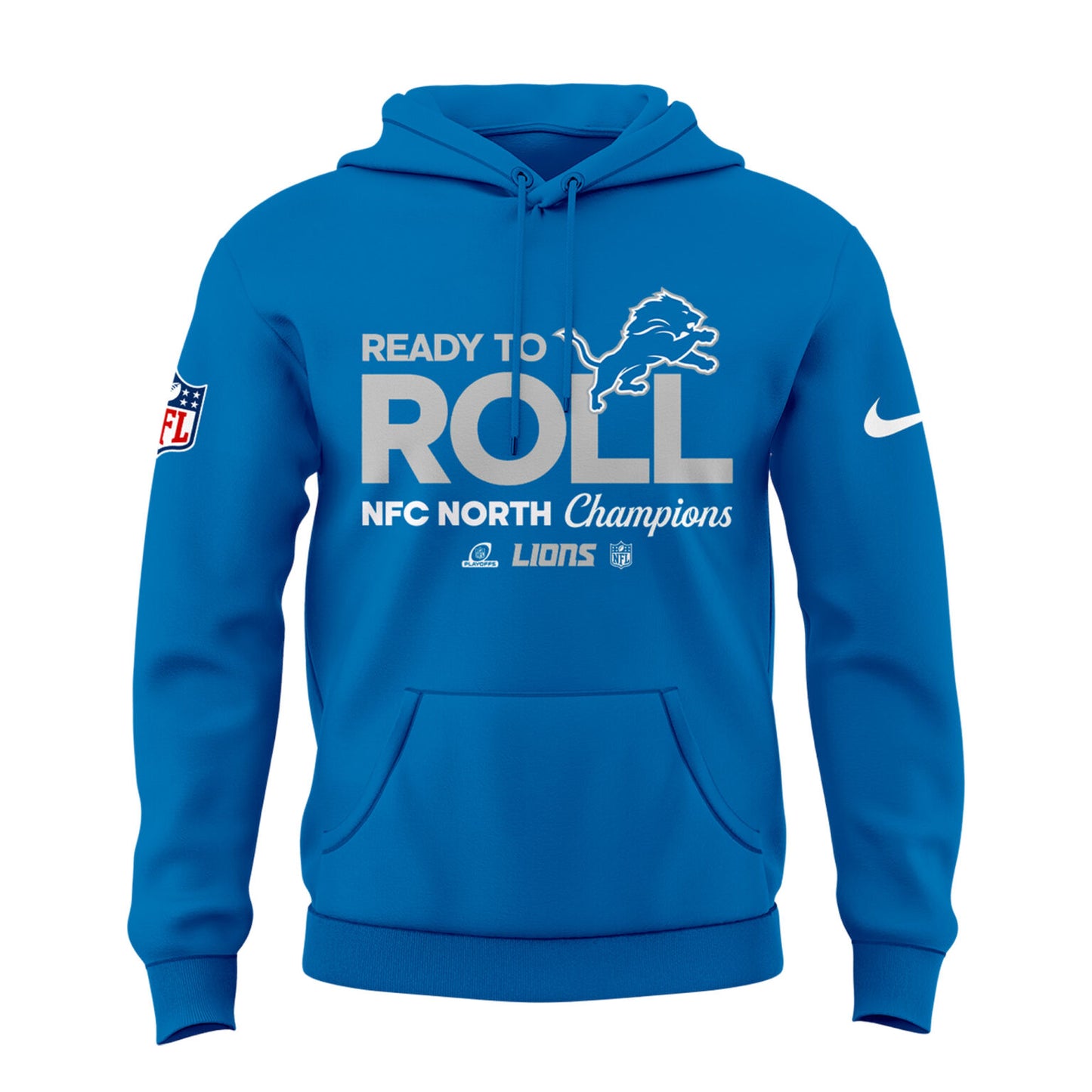 Detroit Lions 2024 NFC North Division Champions Hoodie