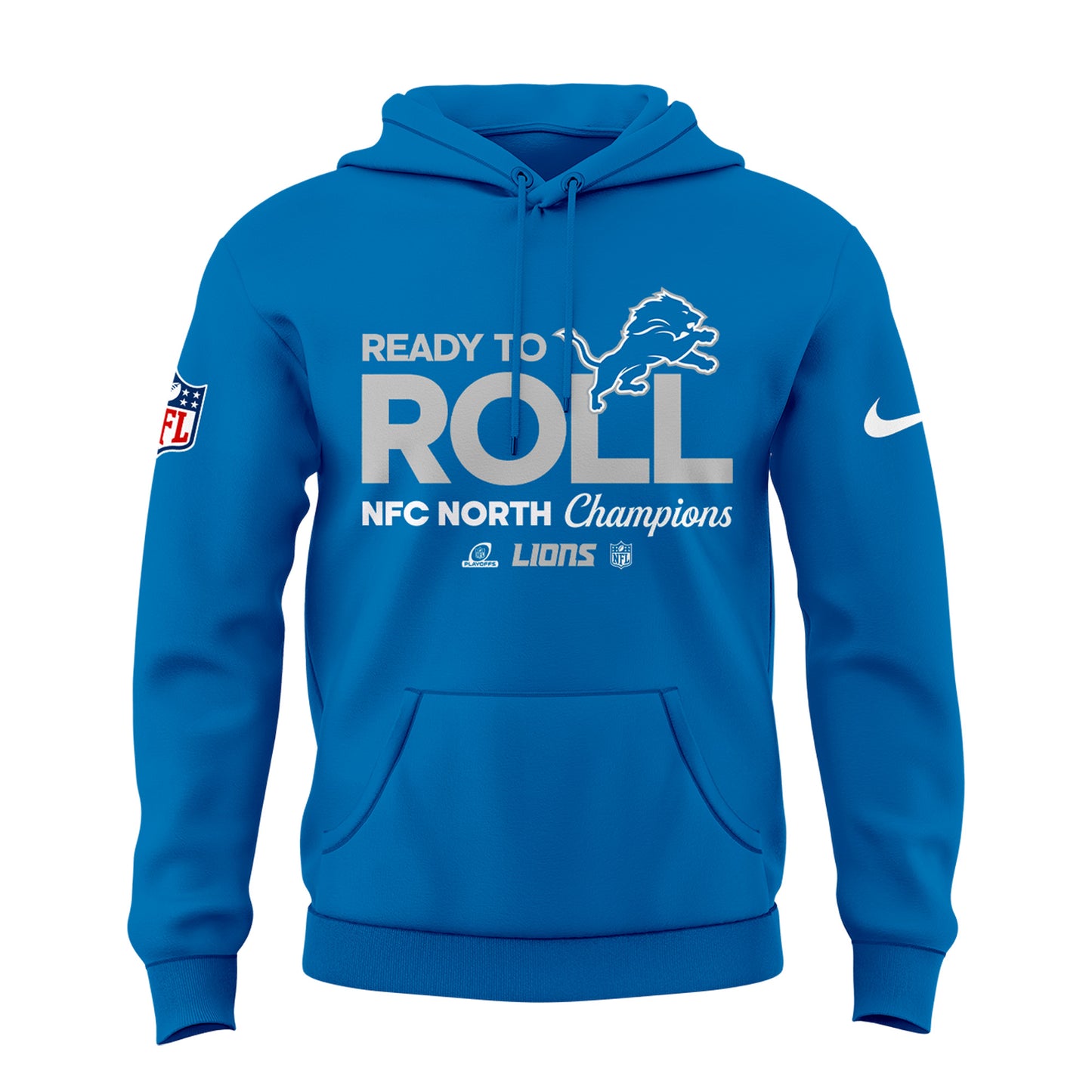 Detroit Lions 2024 NFC North Division Champions Hoodie