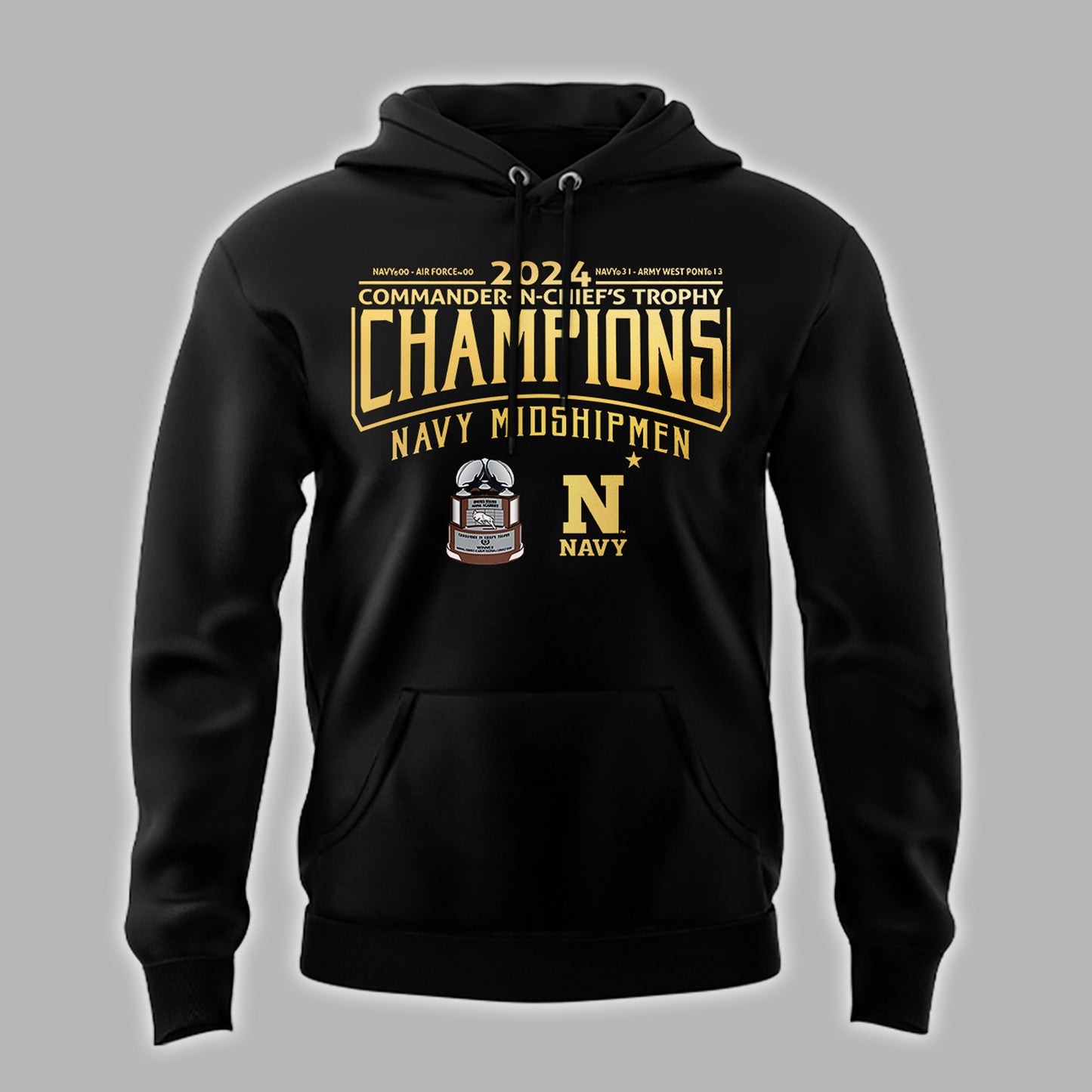 Special2024 Commander-In-Chief’s Trophy Champions Navy Football Hoodie