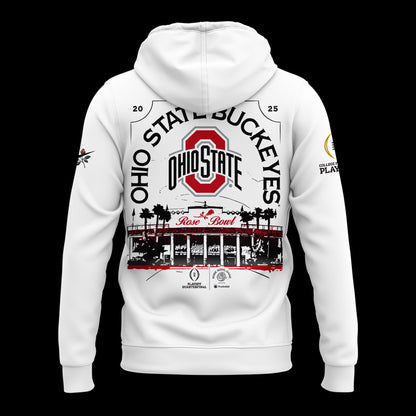 Ohio State Buckeyes Rose Bowl Game 2025 Hoodie