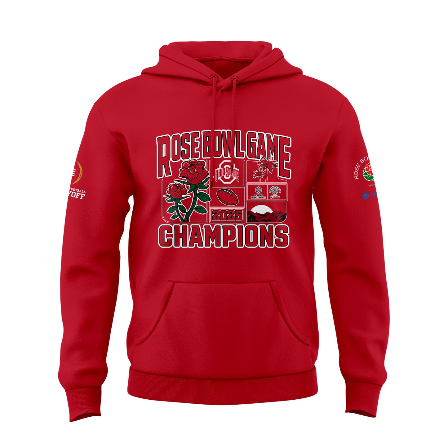 Limited Edition Ohio State Buckeyes College Football Playoff 2025 Rose Bowl Champions