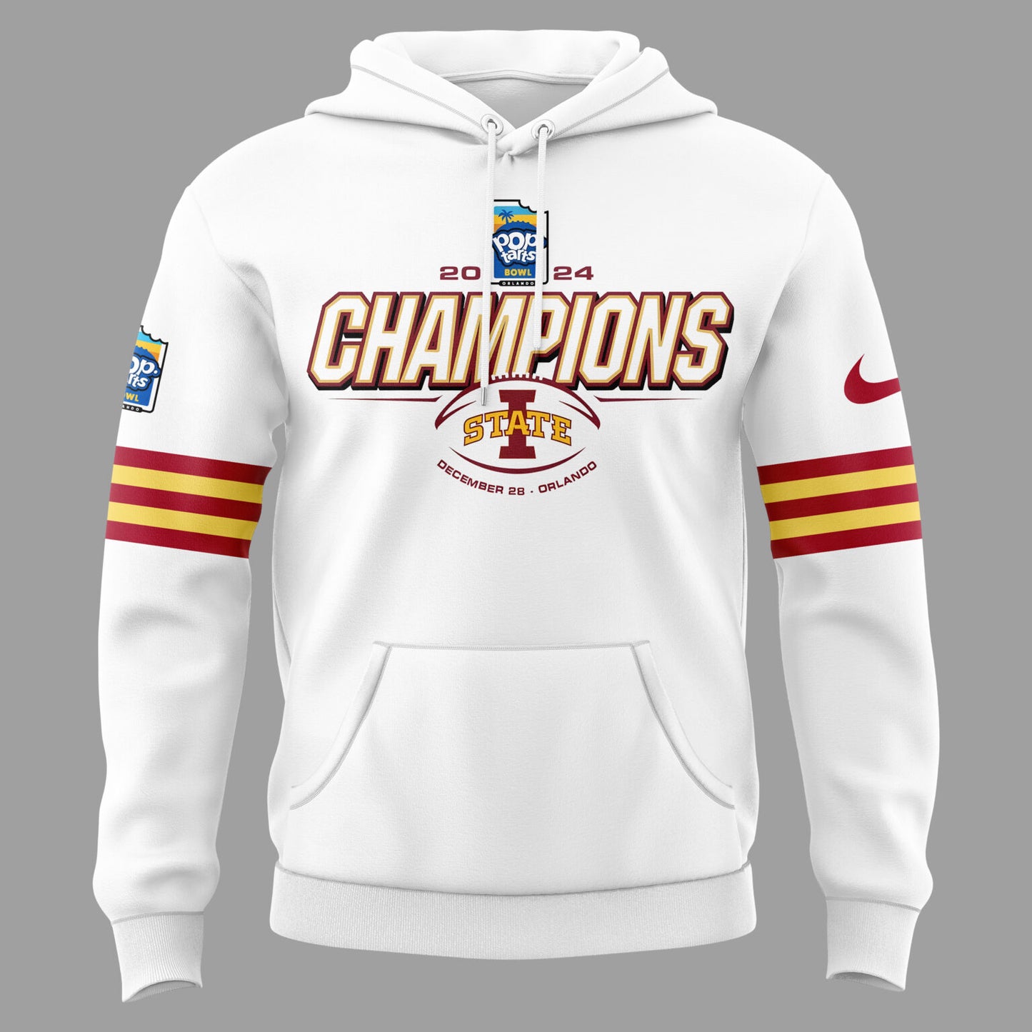 2024 Pop Tarts Bowl Champions Iowa State Football Limited Edition Hoodie