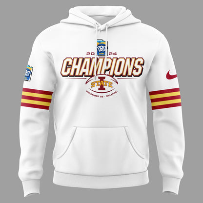 2024 Pop Tarts Bowl Champions Iowa State Football Limited Edition Hoodie