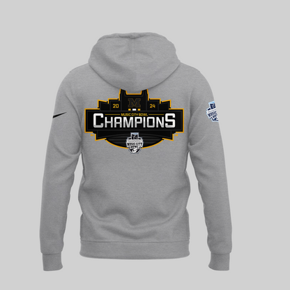 Mizzou Football ARE THE 2024 TRANSPERFECT MUSIC CITY BOWL CHAMPS Hoodie