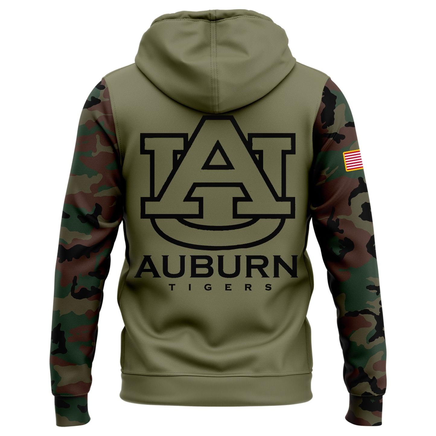 Special 2024 Military Appreciation Auburn Tigers Zip Hoodie