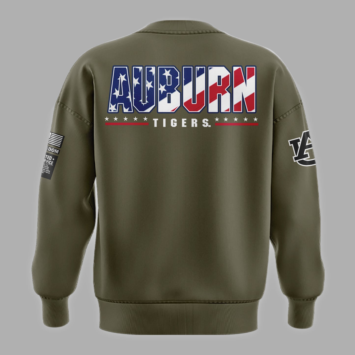 Special 2024 Military Appreciation Auburn Tigers Sweatshirt