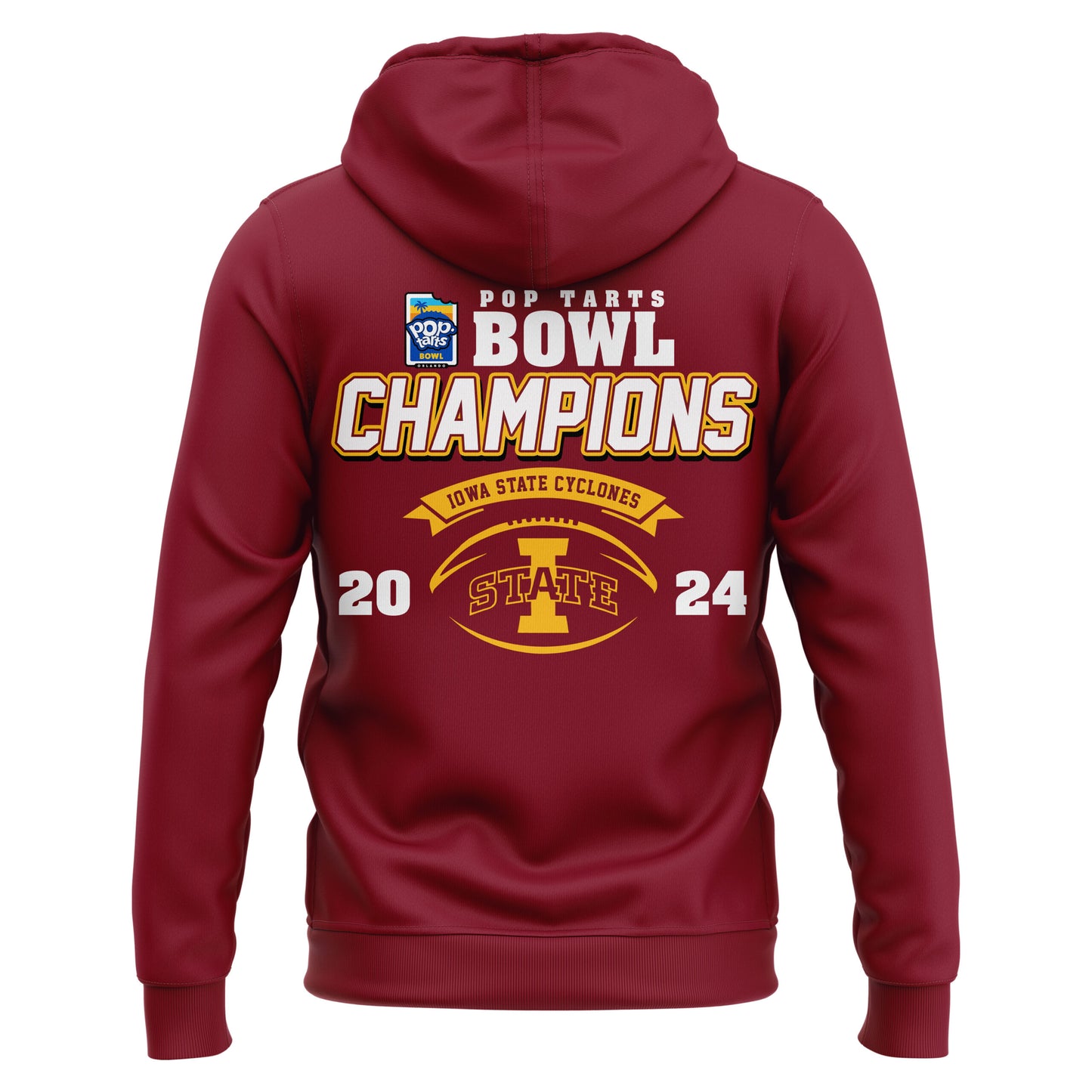 2024 Pop Tarts Bowl Champions Iowa State Football Limited Edition Hoodie