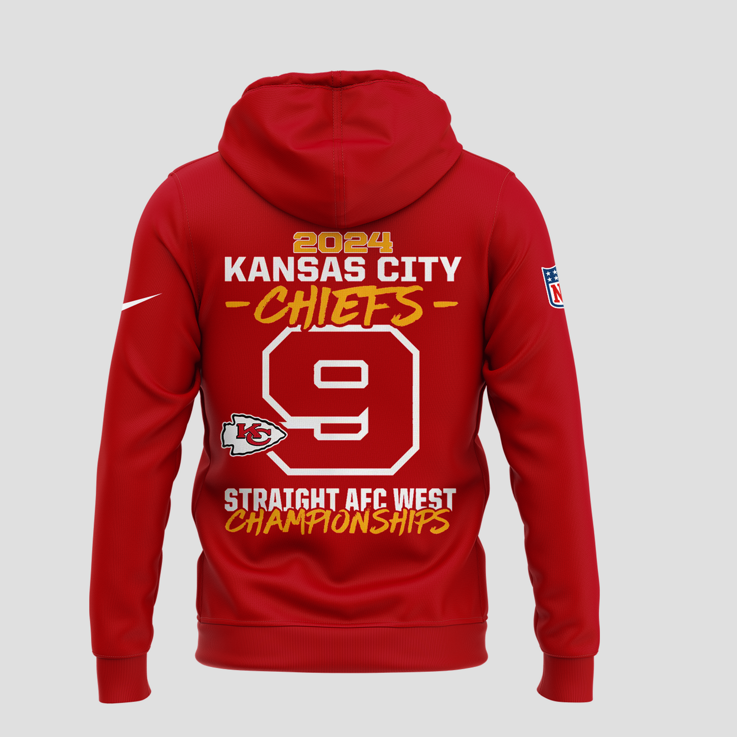 Special New AFC WEST CHAMPIONS Kansas City Chiefs Hoodie