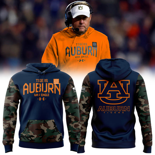 Limited Edition 2024 Military Appreciation Auburn Tigers football Hoodie