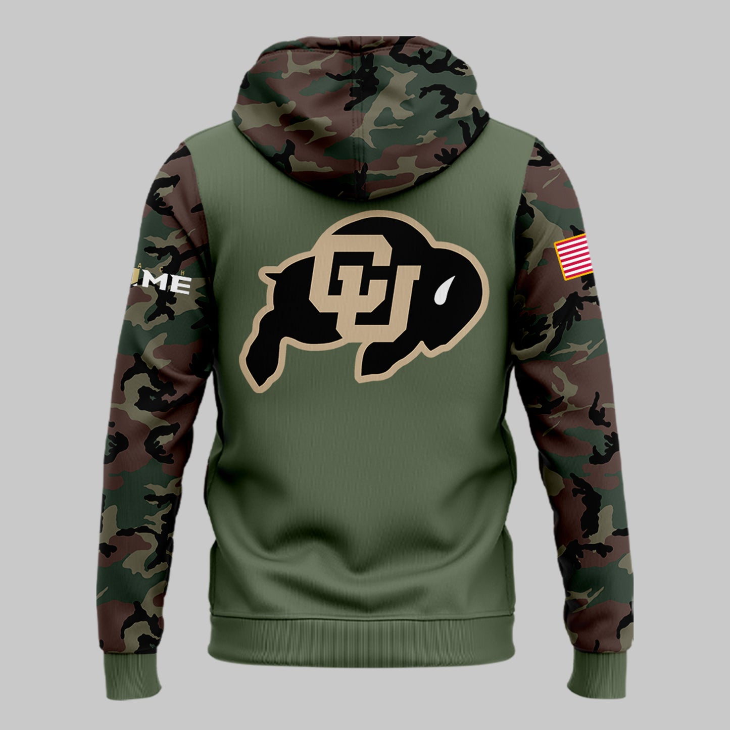 Colorado Buffaloes Football 2024 Military Appreciation Hoodie