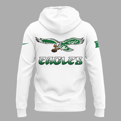 Special Edition Kelly Green Philadelphia Eagles 2024 NFC East Division Champions Hoodie