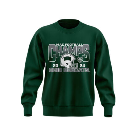 Special Edition 2024 MAC Champions Ohio Bobcats football Sweatshirt