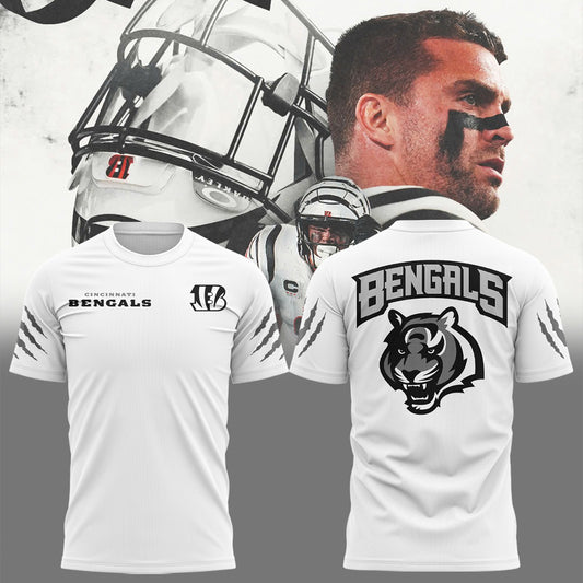 Limited Edition Cincinnati Bengals White Tshirt