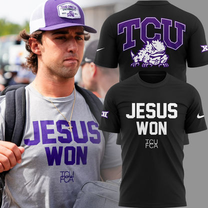 Limited Edition JESUS WON Gray TShirt 2024