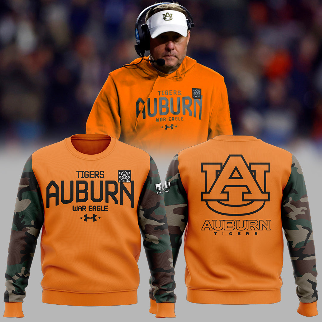 Limited Edition 2024 Military Appreciation Auburn Tigers football Sweatshirt