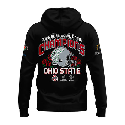 Limited Edition Ohio State Buckeyes College Football Playoff 2025 Rose Bowl Champions