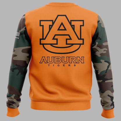 Limited Edition 2024 Military Appreciation Auburn Tigers football Sweatshirt