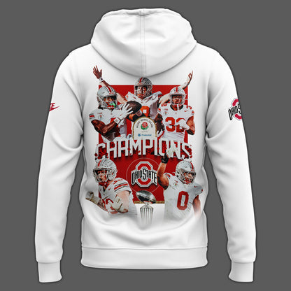 Limited Edition Ohio State Buckeyes College Football Playoff 2025 Rose Bowl Champions