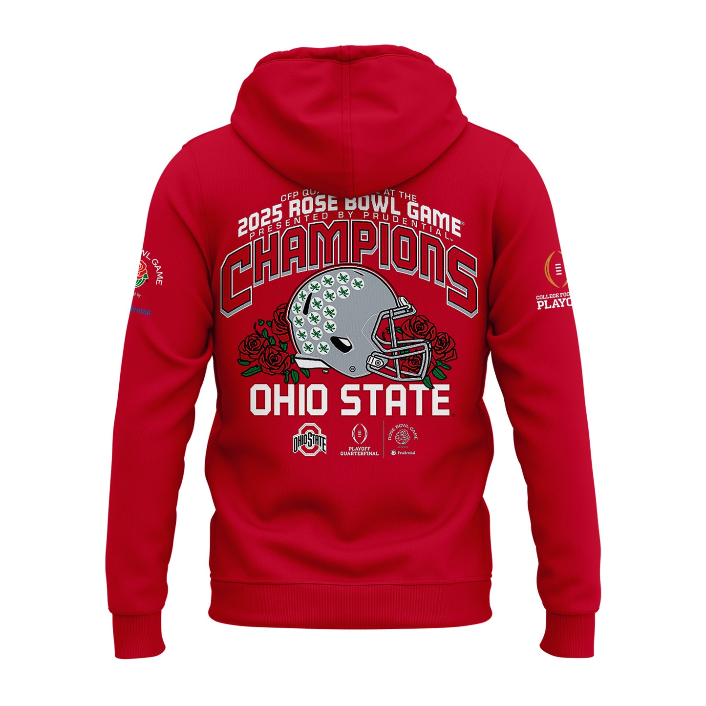 Limited Edition Ohio State Buckeyes College Football Playoff 2025 Rose Bowl Champions